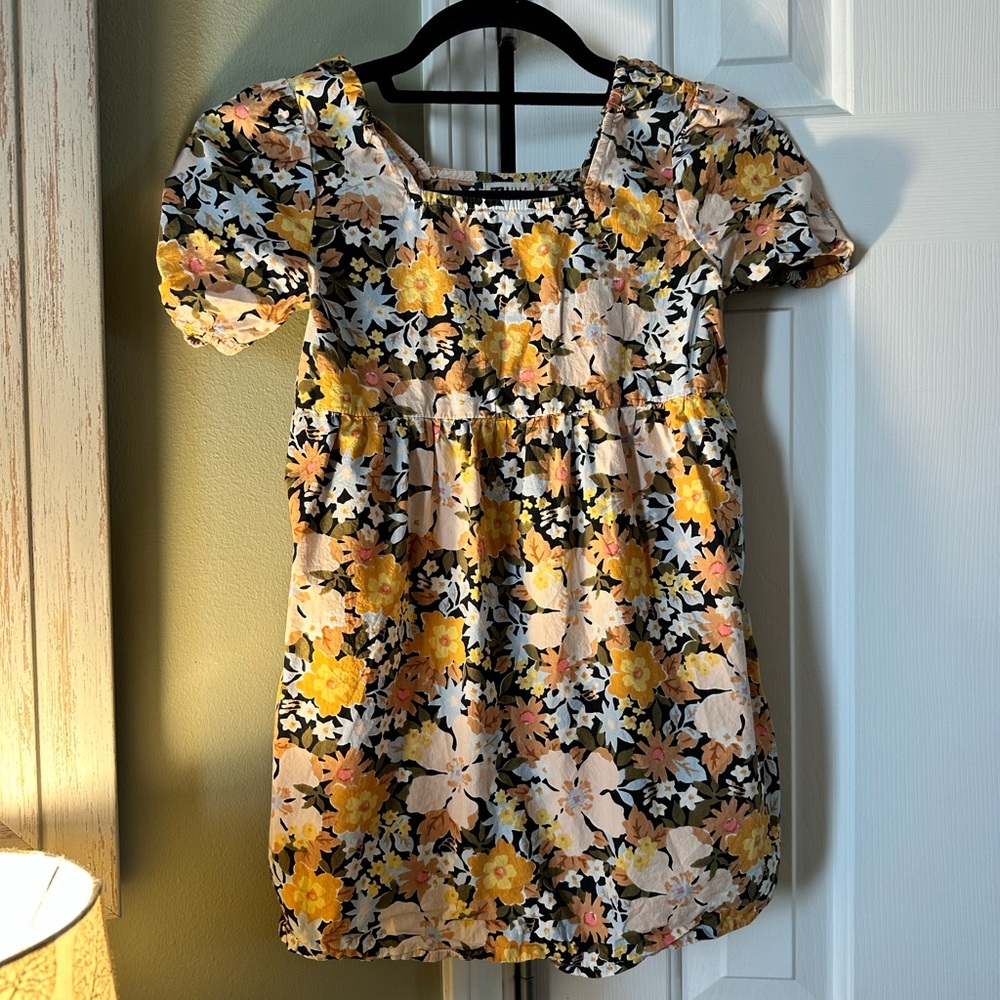 Billabong Floral Puff Sleeve Dress | small girls